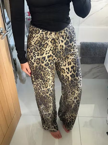 Pantalón  Chic Safari Leopardo