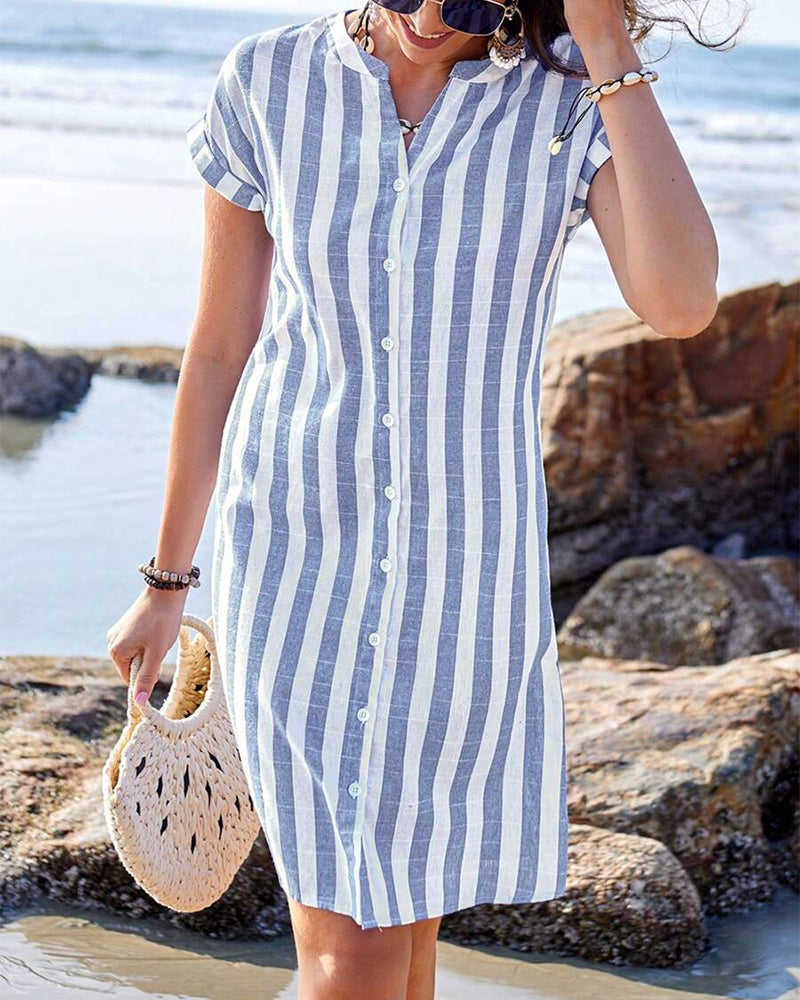 Vestido Serena Capri Rayado
