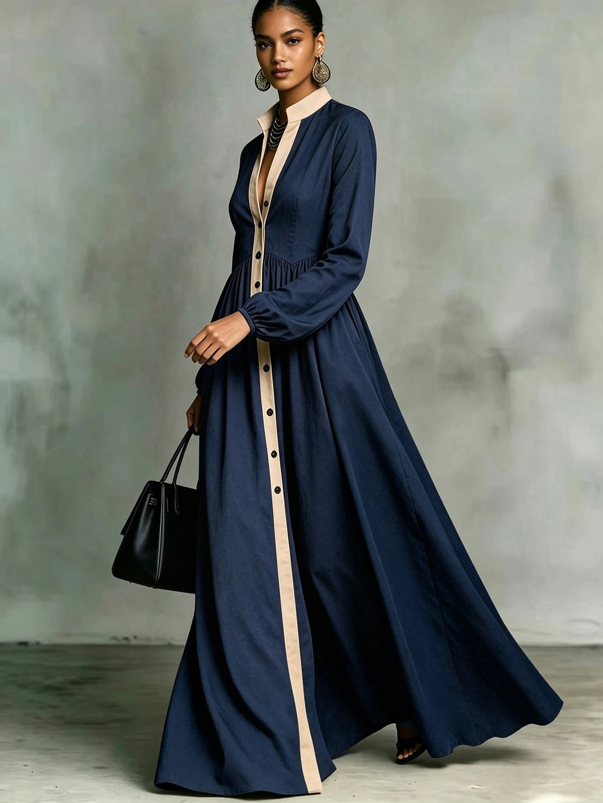 Vestido Maxi Aura Imperial
