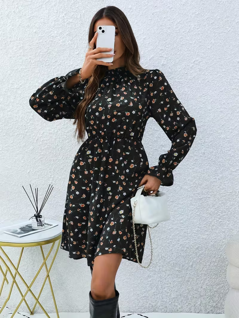 Vestido Corto Floral Isabella Bloom