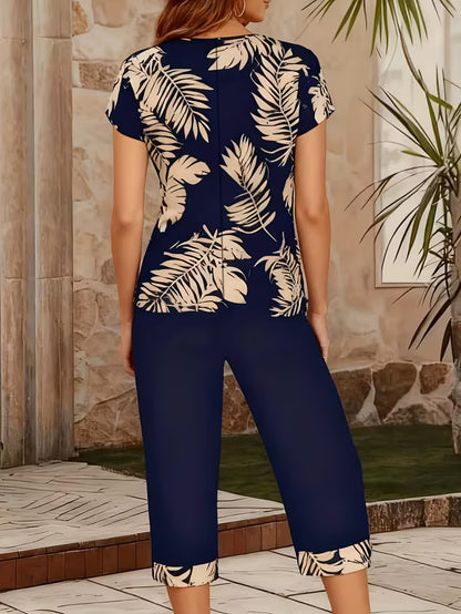 Conjunto Estampado "Isla Azul"