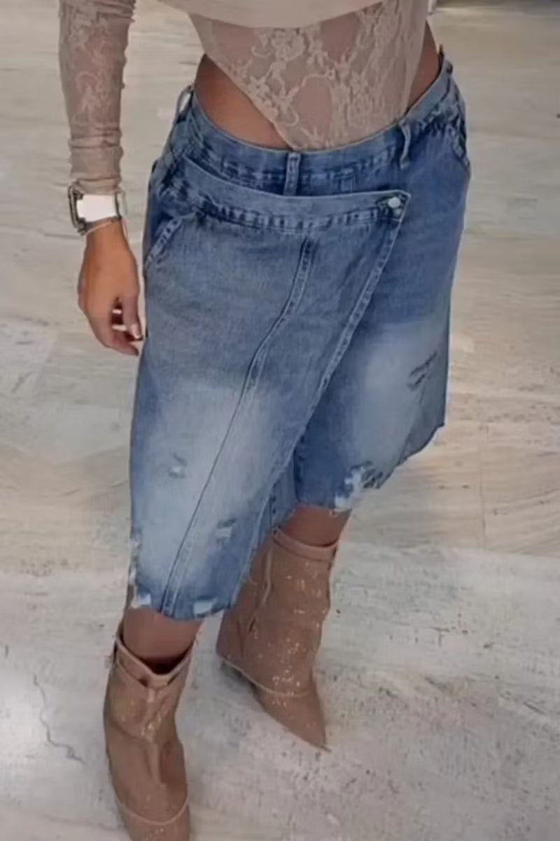 Pantalón Greisy Skort Asimétrico