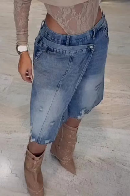 Pantalón Greisy Skort Asimétrico