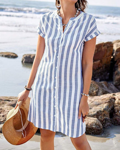 Vestido Serena Capri Rayado