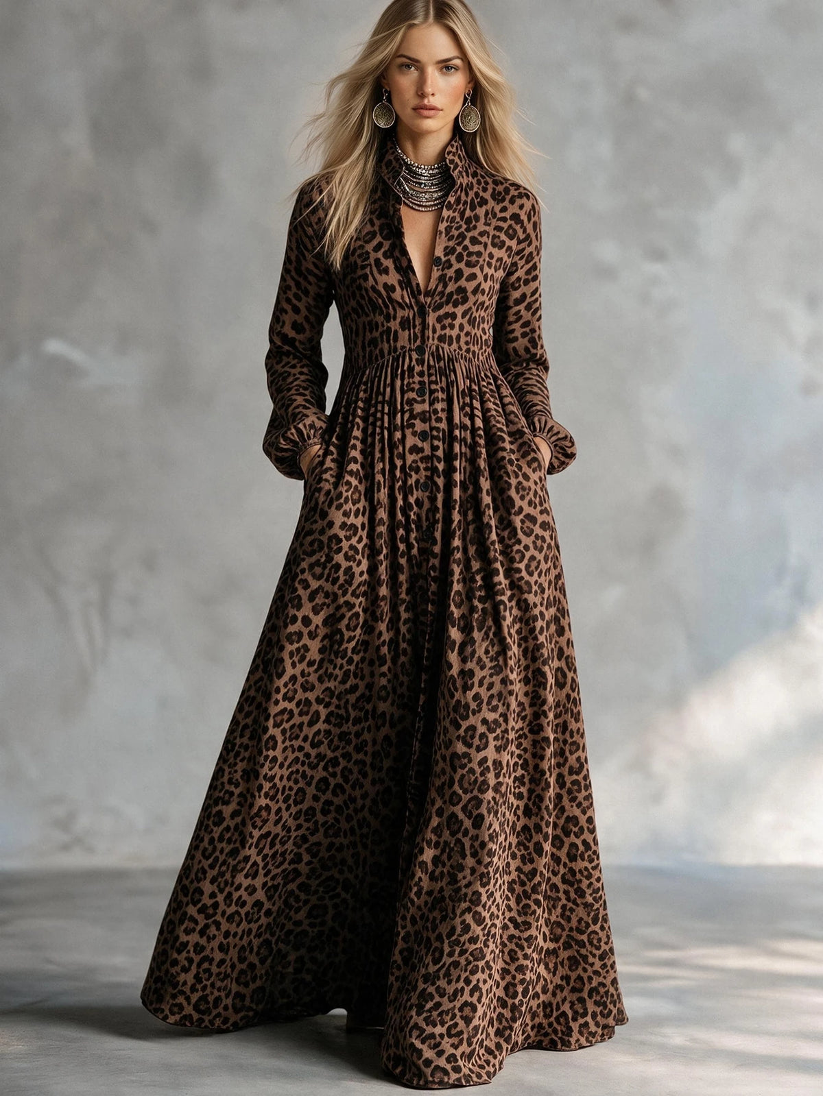 Vestido Maxi Aura Imperial