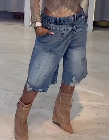 Pantalón Greisy Skort Asimétrico