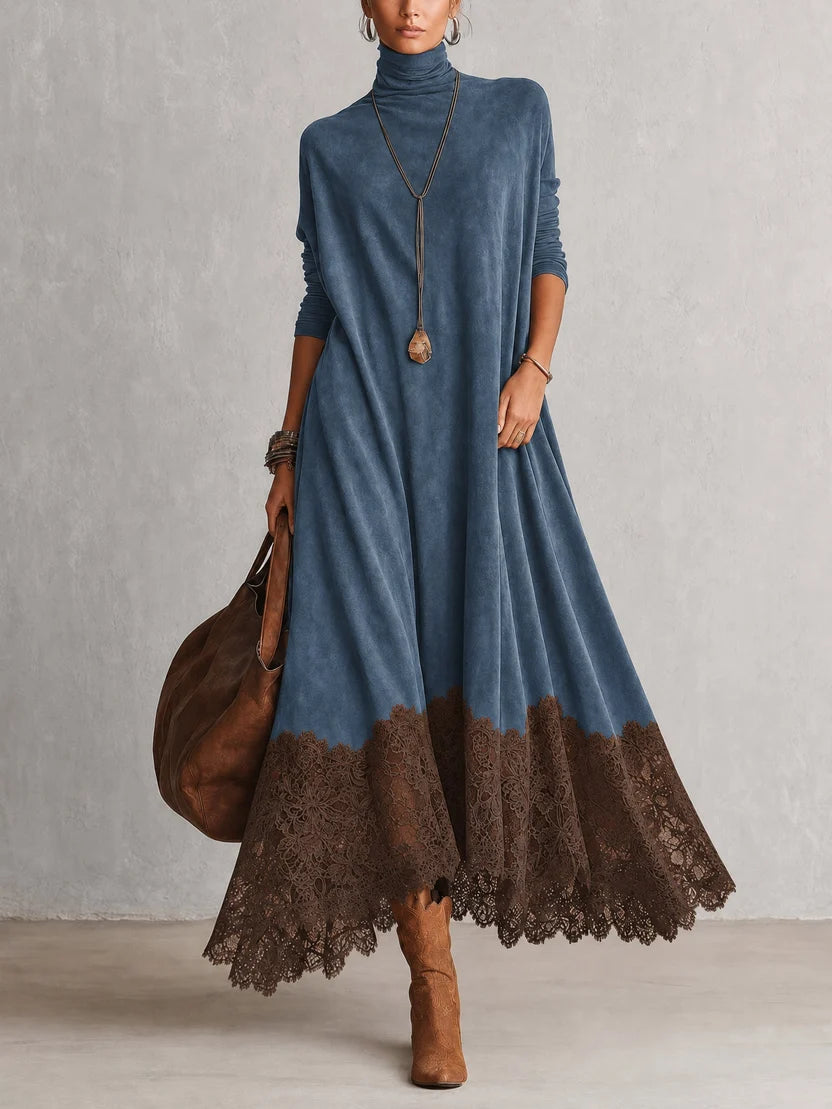 Vestido Largo Amara Encaje
