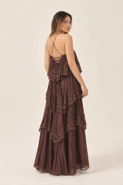 Vestido Largo Amélie Encanto