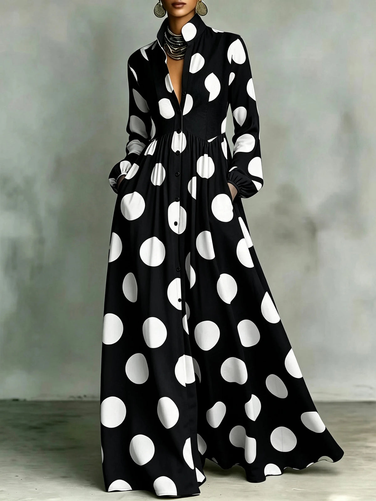 Vestido Maxi Aura Imperial