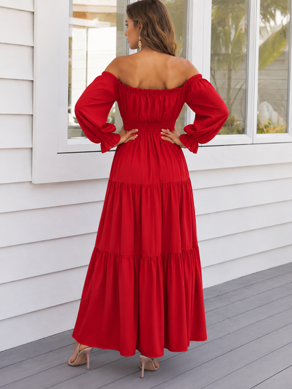 Vestido Itza Boho Chic con Abertura