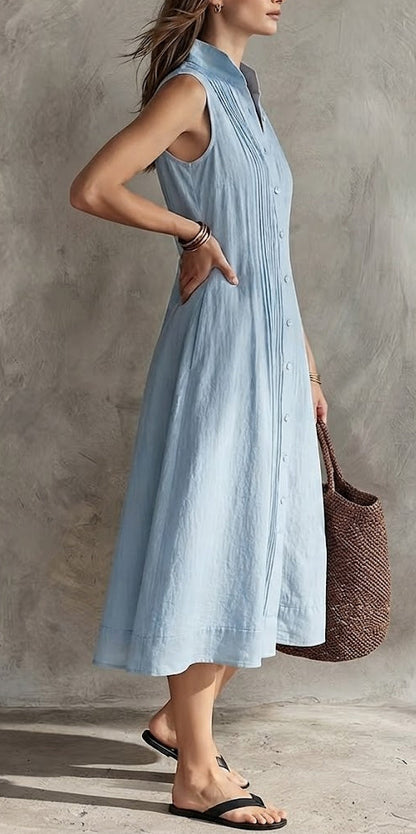 Vestido Casual Plisado Andrea