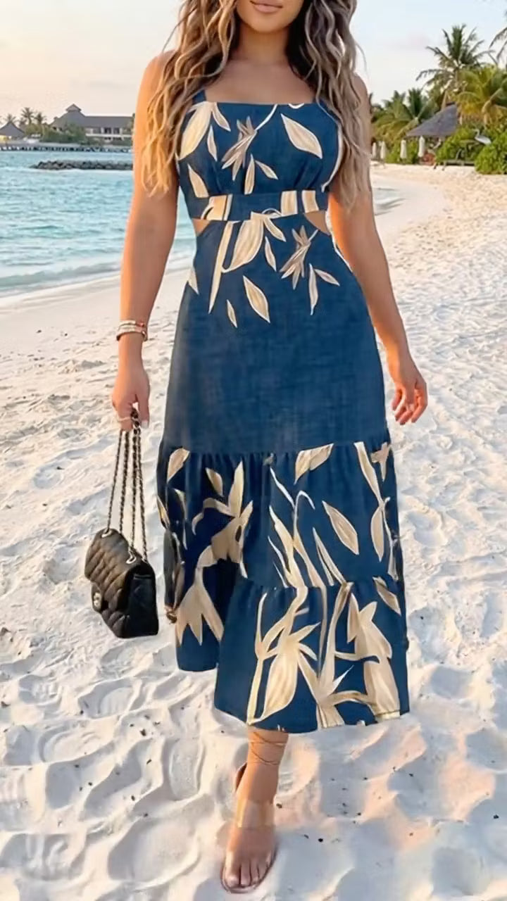 Vestido Veraniego con Espalda Smock