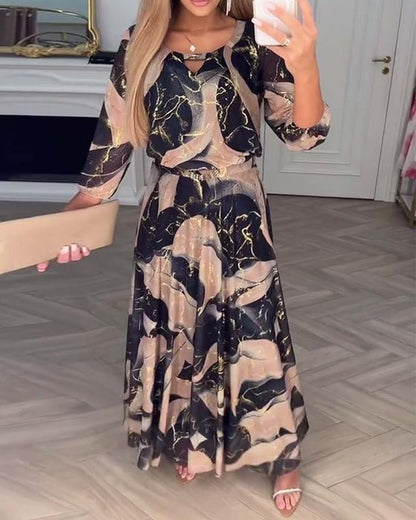 Maxi Vestido Estampado Yerem