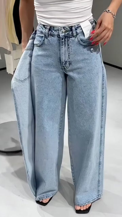 Jeans Deconstruidos High-Waist