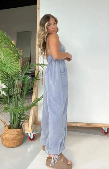 Mono de Denim Estilo Casual