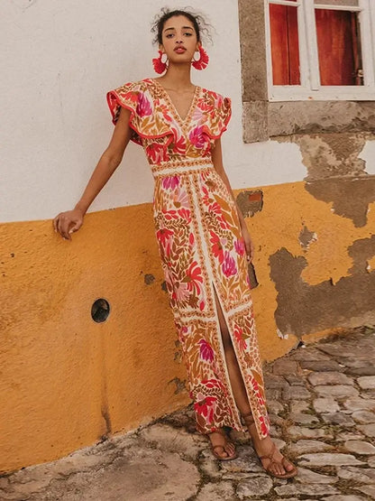 Vestido Clio Vintage Elegante