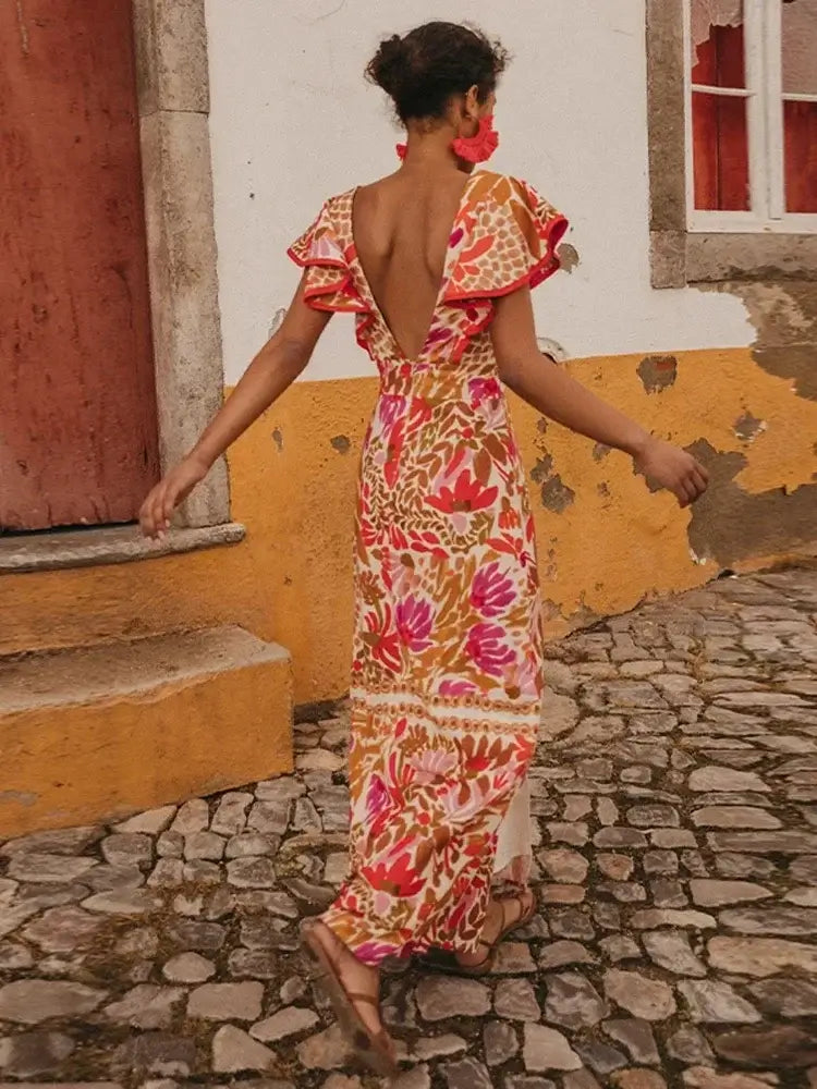 Vestido Clio Vintage Elegante