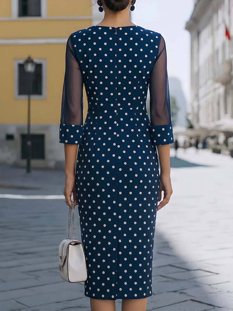 Vestido Lison Glam de Lunares
