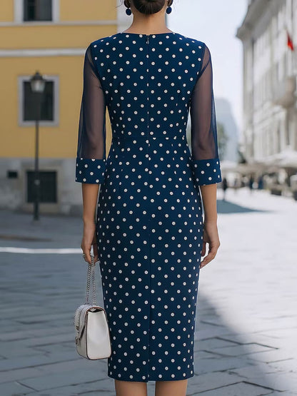 Vestido Lison Glam de Lunares