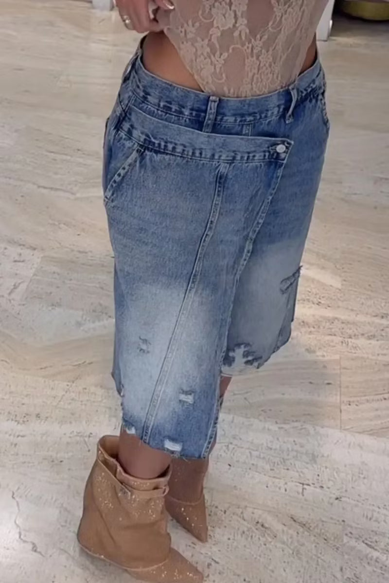 Pantalón Greisy Skort Asimétrico