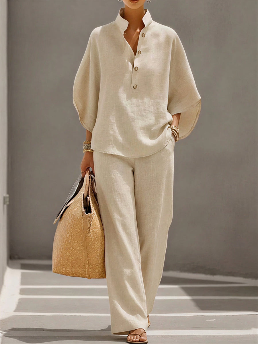 Conjunto Casual Natural Flow