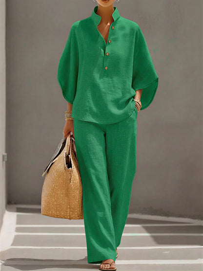 Conjunto Casual Natural Flow