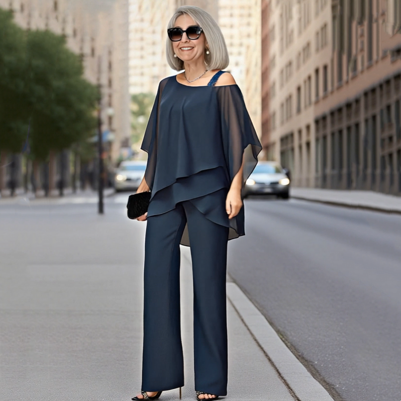 Conjunto Rayen Elegante Chiffon