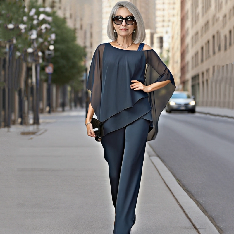 Conjunto Rayen Elegante Chiffon