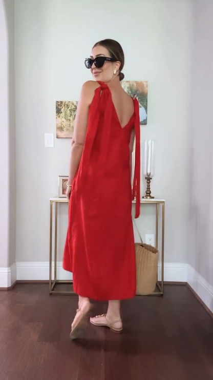 Vestido Elira Midi Clásico